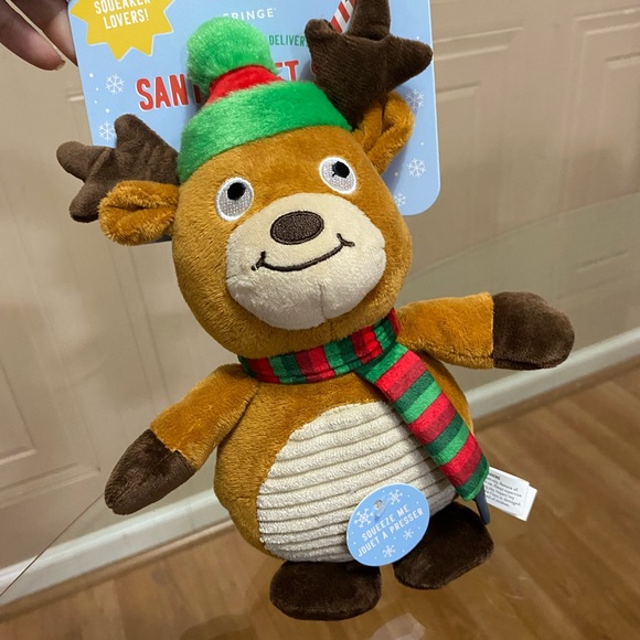 Brand New Reindeer With Squeaker 9” - Picture 5 of 7